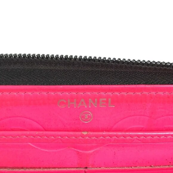 CHANEL Cambon Line CC CC Mark Long wallet Zip Around Long Wallet - Picture 11 of 14